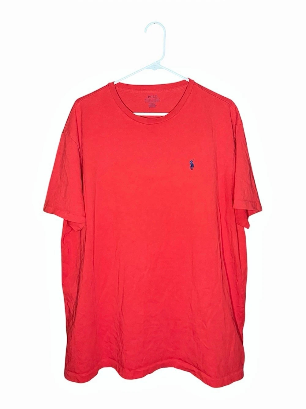 Polo Ralph Lauren Men's Red Short Sleeve Tee | Size XL